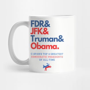 C-SPAN's Top 4 Greatest Democratic Presidents of All-Time Mug